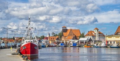 Consejos para la península de Hel de Polonia en el mar Báltico
