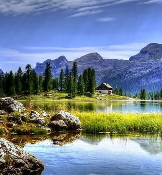 Verano en los Dolomitas de Belluno con niños que hacer