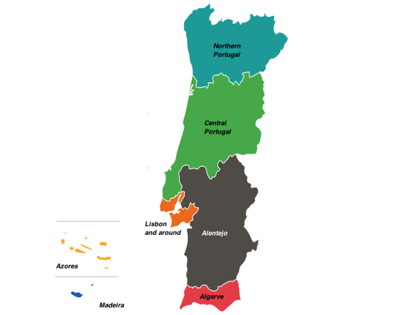 Las 7 regiones más bellas de Portugal (con mapa)