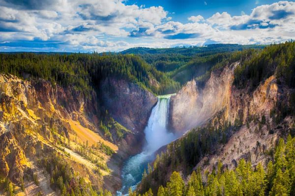 15 increíbles cascadas en Wyoming
