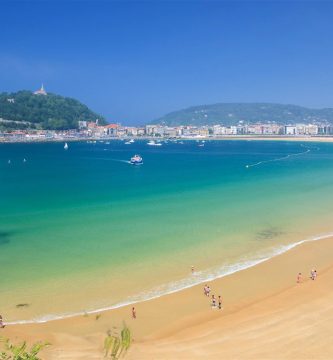 Playa de la Concha en España