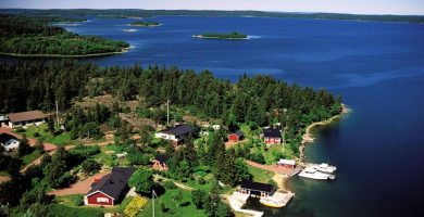 Las islas Aland en Finlandia