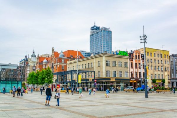 ¿En qué zona alojarse en Katowice?