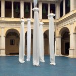 Exposición de emociones en Roma en el claustro de Bramante