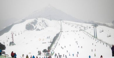 Yabuli la estación de esquí más grande de China