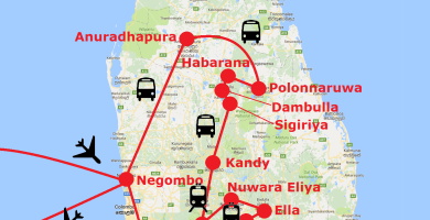 Qué hacer en Sri Lanka en 7 días ruta exprés por el país