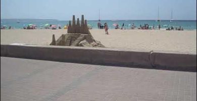 Bimmelbahn en Playa de Palma