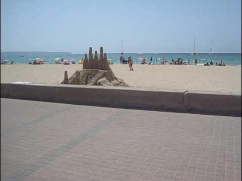 Bimmelbahn en Playa de Palma